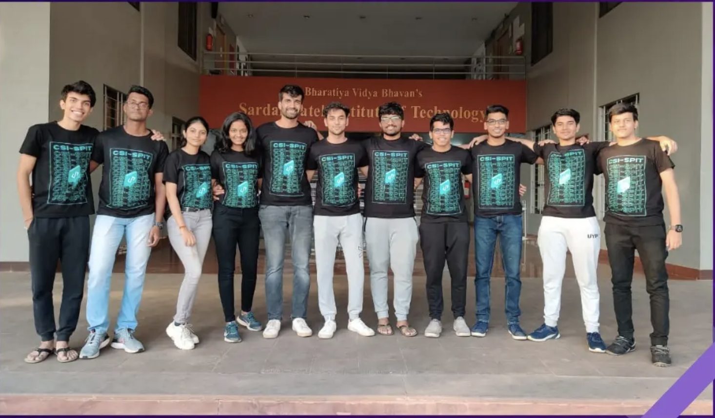 CSI team at S.P.I.T